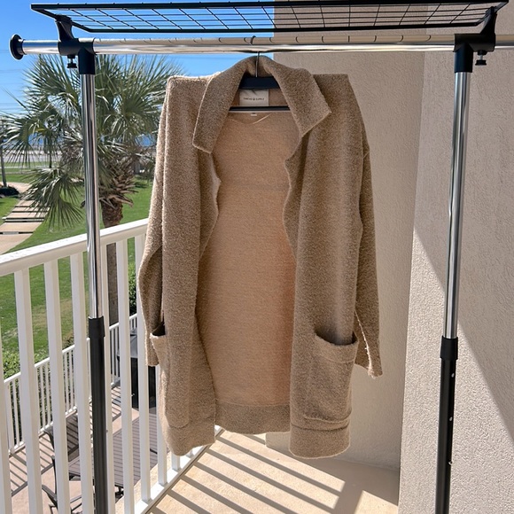 Thread & Suppy Open Front Cardigan Coat Size S - Picture 1 of 5